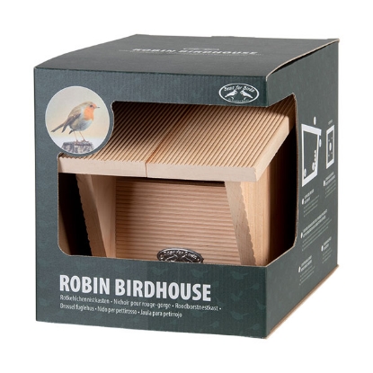 Picture of Robin Bird house in a Gift box