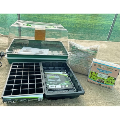 Picture of Deluxe Heated Propagator & Seed Sowing Kit